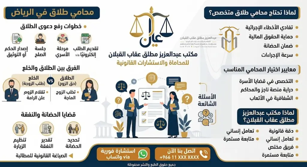 محامي طلاق في الرياض
