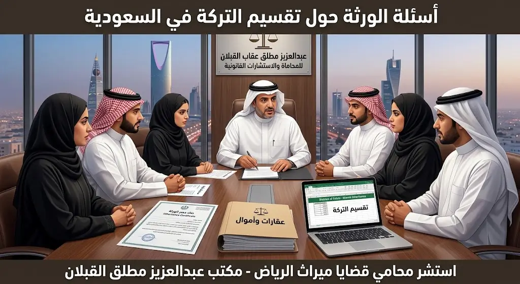محامي قضايا ميراث الرياض