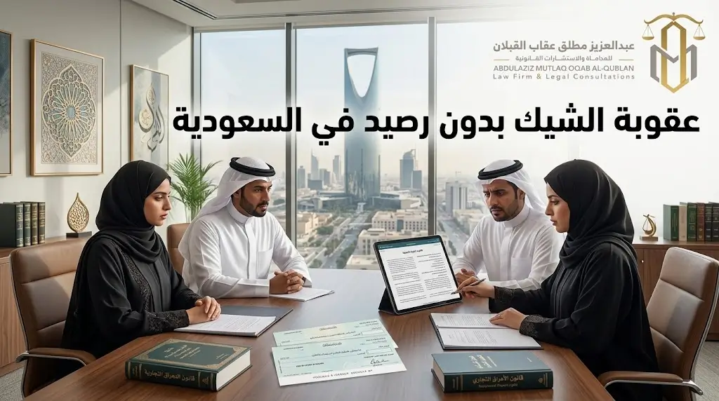 عقوبة الشيك بدون رصيد في السعودية
