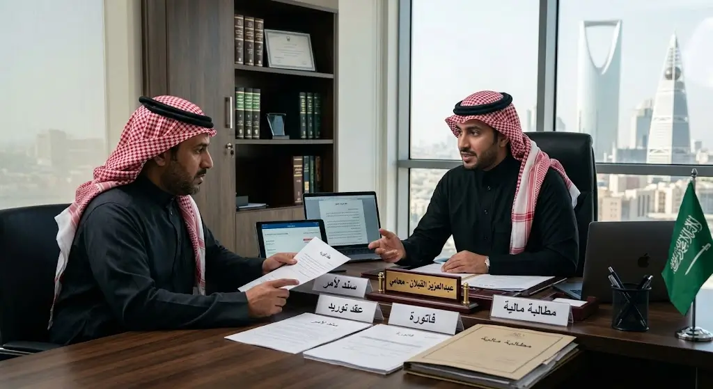 محامي مطالبات مالية