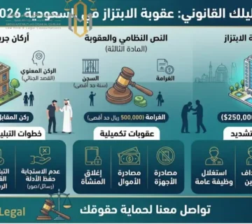 عقوبة الابتزاز في السعودية