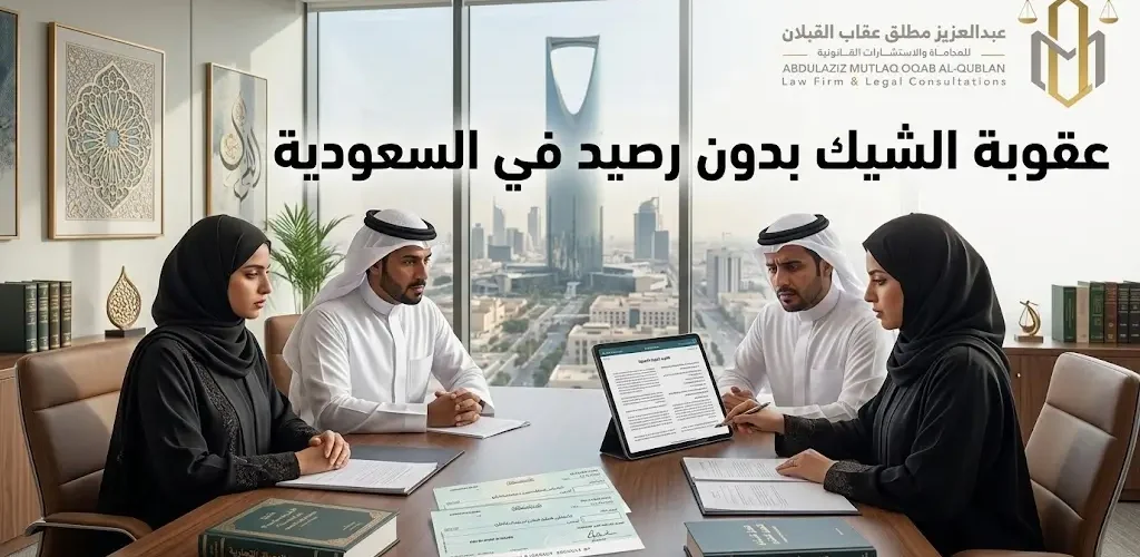 عقوبة الشيك بدون رصيد في السعودية
