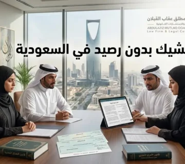 عقوبة الشيك بدون رصيد في السعودية